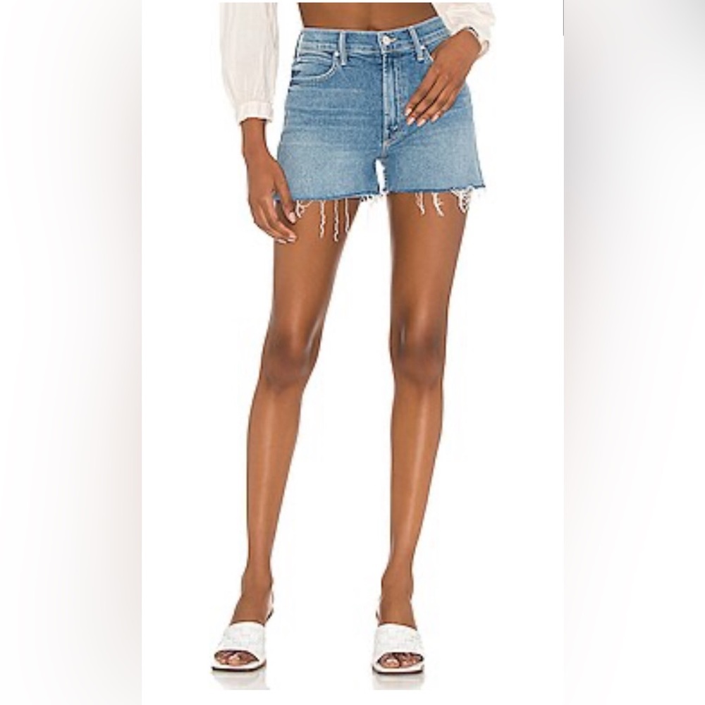 MOTHER The Dutchie Short Fray in Independent Studies Size 24